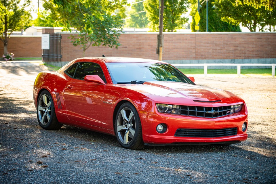 Red car for auto loans